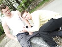 Op13102 - Out In Public - Outdoor Anal Sex On The Bike Trails - Thomas Finn & Peter Filo - May 9 2014 - BangBros, BigDaddy - Massage