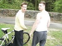 Op13102 - Out In Public - Outdoor Anal Sex On The Bike Trails - Thomas Finn & Peter Filo - May 9 2014 - BangBros, BigDaddy - Massage