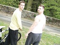 Op13102 - Out In Public - Outdoor Anal Sex On The Bike Trails - Thomas Finn & Peter Filo - May 9 2014 - BangBros, BigDaddy - Massage