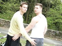 Op13102 - Out In Public - Outdoor Anal Sex On The Bike Trails - Thomas Finn & Peter Filo - May 9 2014 - BangBros, BigDaddy - Massage