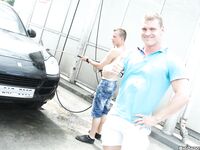 Op13406 - Out In Public - Anal Fucking At The Public Carwash! - Drago Lembeck & Pavel Gaborik - Aug 1 2014 - BangBros, BigDaddy - Posing
