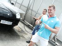 Op13406 - Out In Public - Anal Fucking At The Public Carwash! - Drago Lembeck & Pavel Gaborik - Aug 1 2014 - BangBros, BigDaddy - Posing