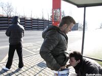 Op9836 - Out In Public - Gay Bareback Public Sex - Denis Reed & Leo Cooper - Mar 2 2012 - BangBros, BigDaddy - BigDaddy