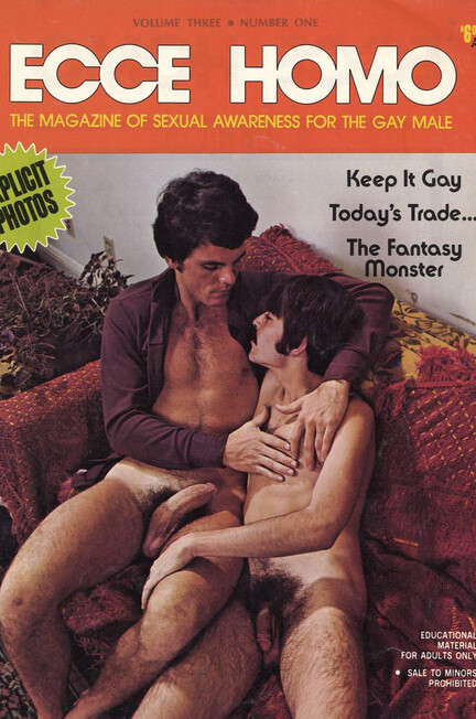 ECCE HOMO Vol 3 Nr 1 1977  Gays Photos