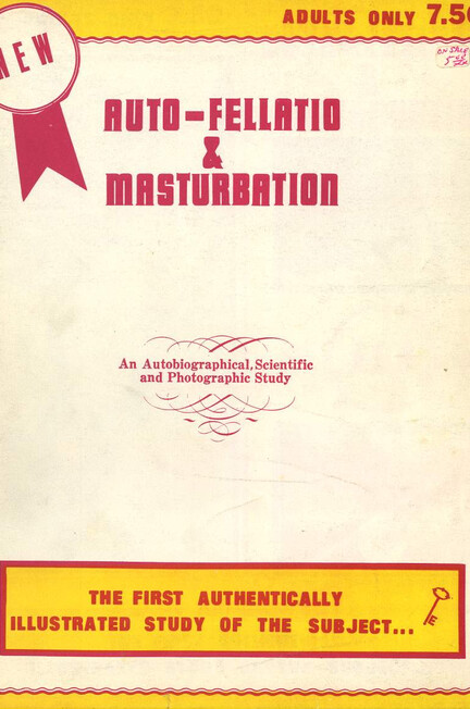 AUTO-FELLATIO AND MASTURBATION 1969  Gays Photos