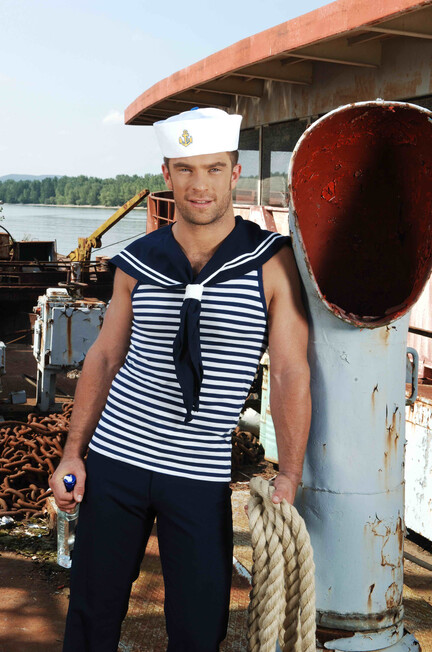 Sean Lawrence Sailor - DiamondPicturesMen - Cumshots