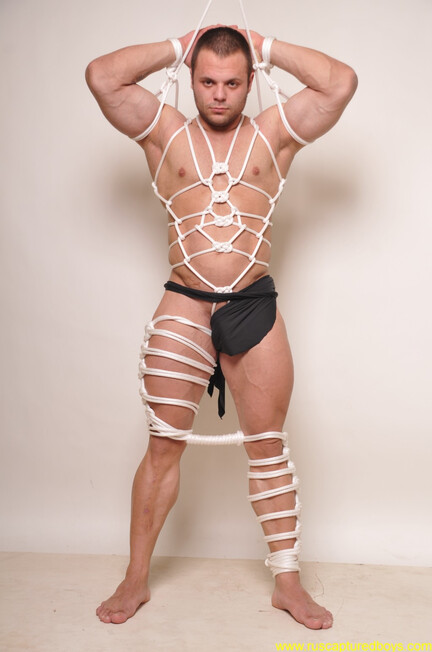 Bonus Shibari Photoset - RusCapturedBoys - Russian