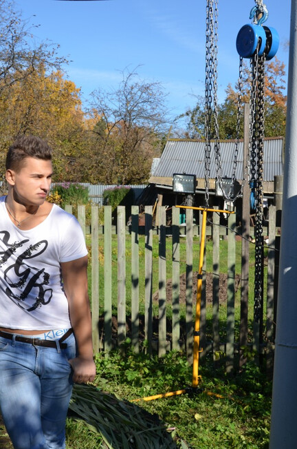 Model Photoshoot At The Dacha 1Zip - RusCapturedBoys - BDSM