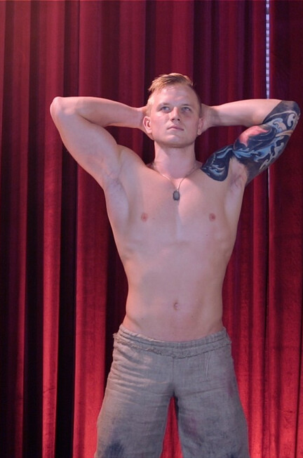 Slaves Auction - Vitaly - Part I - RusCapturedBoys - Waxing