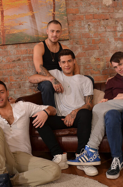 Bm0990 Blakemason'S 1,000Th (Luke, Riley, Bradley, Mickey, Dylan & Damian) - BlakeMason - Twinks