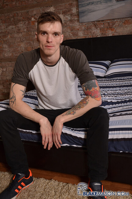 Bm1010 Hung & Inked Builder Aj (Aj Alexander) - BlakeMason - Flip-flop