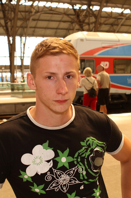 Op10673 - Out In Public - Getting Bareback Sex On A Train - Roman Klaska & Dima Lauren - Aug 31 2012 - BangBros, BigDaddy - BlowJob