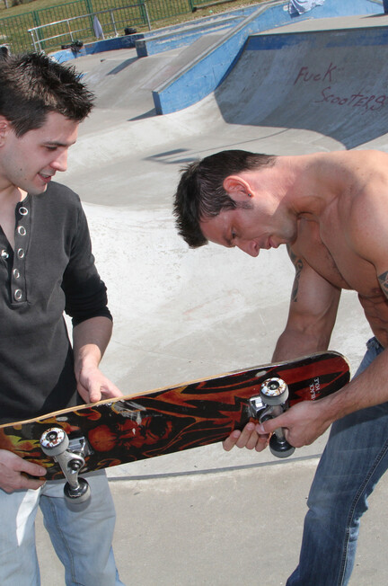 Op12978 - Out In Public - Two Guys Anal Fucking Outdoors - Rado Zuska & Jack Bloom - Apr 11 2014 - BangBros, BigDaddy - Outdoors